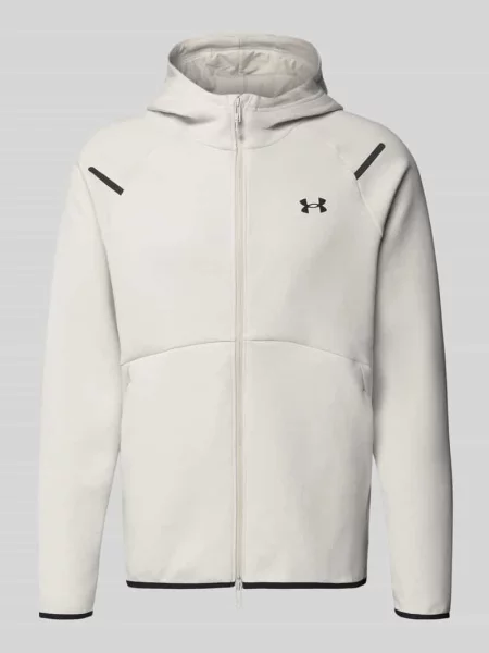 Kurtka o kroju regular fit z kapturem model ‘Unstoppable’ Under Armour biała
