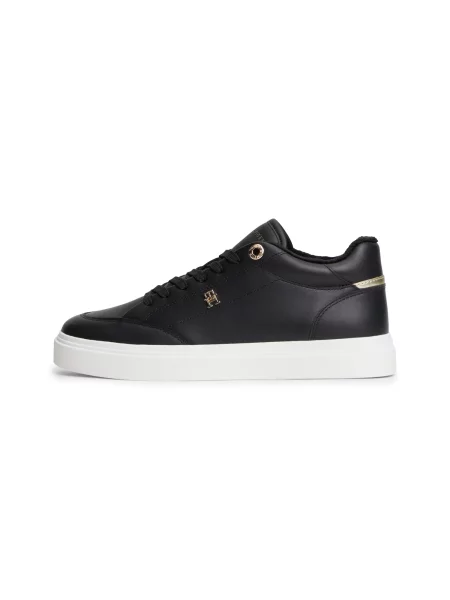 Sneakerși Tommy Hilfiger negru
