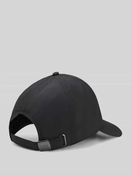 Czapka z daszkiem z wyhaftowanym logo na całej powierzchni model SETH-M-PA' Boss czarna