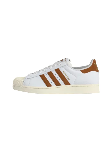 ADIDAS ORIGINALS Nízke tenisky SUPERSTAR II hnedá biela
