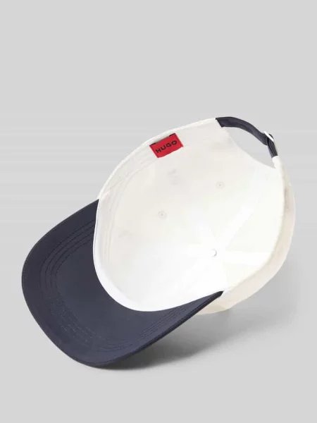 Czapka z daszkiem z wyhaftowanym logo model JAKE-OX-N' Hugo biała