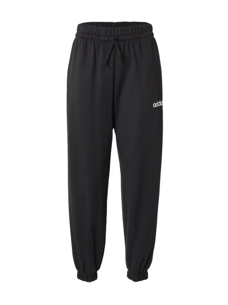 ADIDAS SPORTSWEAR Pantaloni sport Essentials negru alb