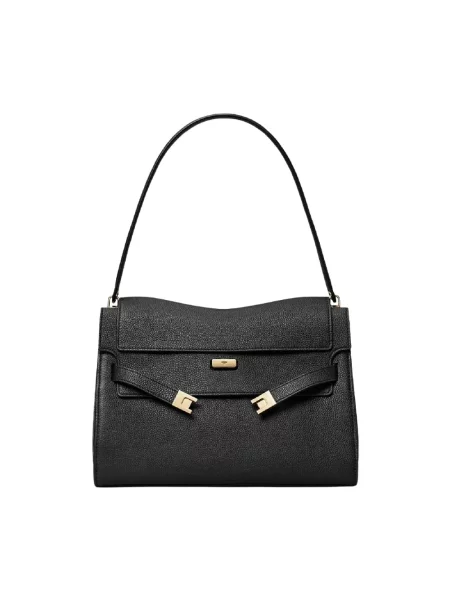 Torebka Tory Burch skórzana czarna
