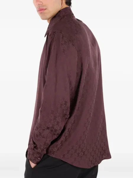 Cămașă Roberto Cavalli violet