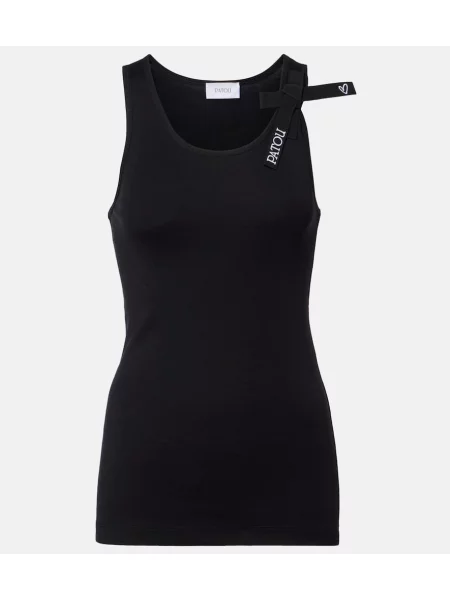 Podkoszulka Patou z kokardką czarna