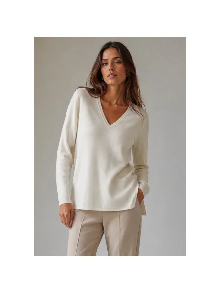 Sweter Max Mara Studio beżowy