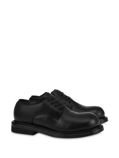 Oxford Moschino din piele negru