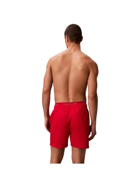Gaćice Calvin Klein Jeans s vezicama crvena