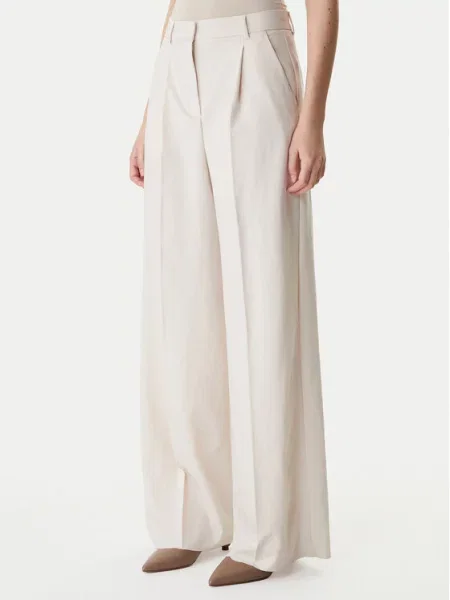 Marella Pantaloni palazzo Emme by Marella Crem Wide Leg