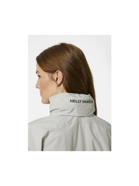 Bunda Helly Hansen s kapucňou sivá