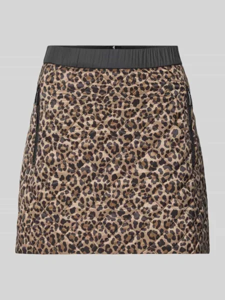 Spódnica mini z elastycznym pasem Marc Cain