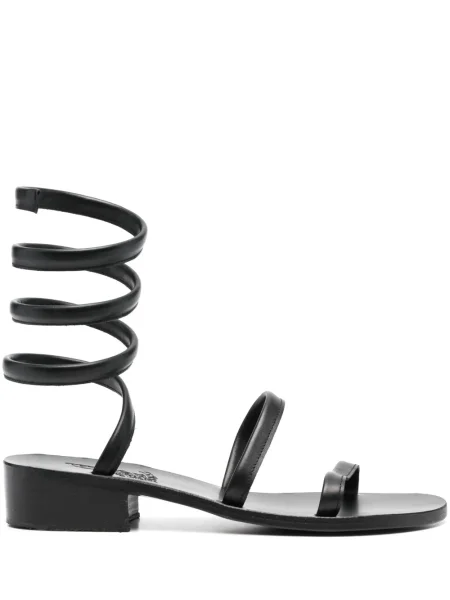 Sandale Ancient Greek Sandals din piele negru