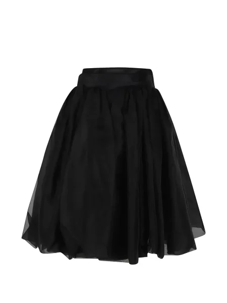 Fustă Ermanno Scervino din organza negru