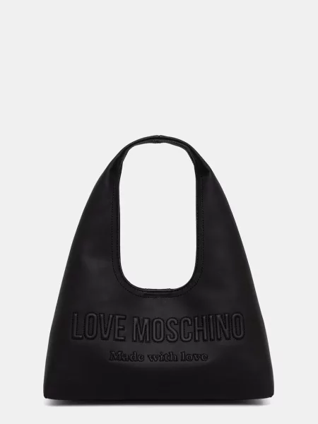 Geanta crossbody Love Moschino negru