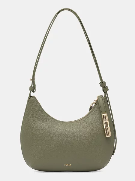FURLA Torba za čez ramo GOCCIA' zelena