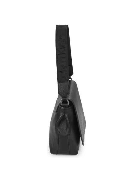 Calvin Klein Geantă Ck Must Top Handle Bag_Caviar negru