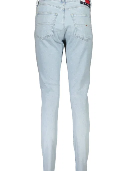 Jeansy skinny Tommy Jeans z wysoką talią niebieskie