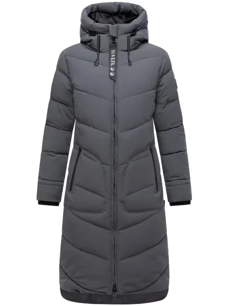 MARIKOO Palton de iarnă Benikoo metalic gri