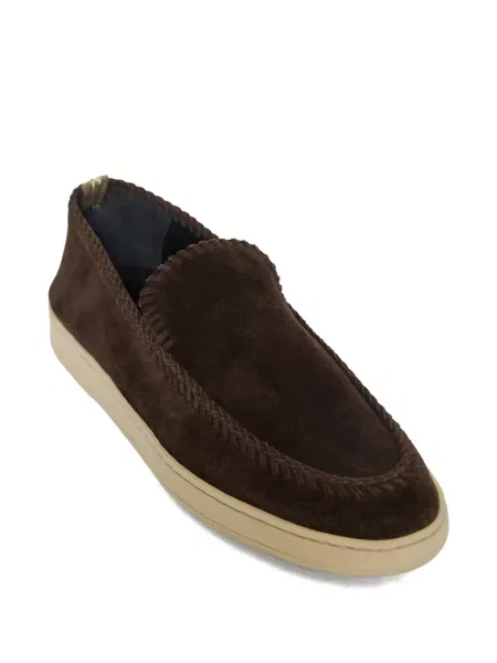 Pantofi loafer Officine Creative țesuți maro