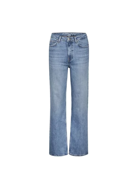 Szerokie jeansy My Essential Wardrobe niebieskie