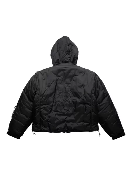 Geacă cu puf Kusikohc cu model floral negru