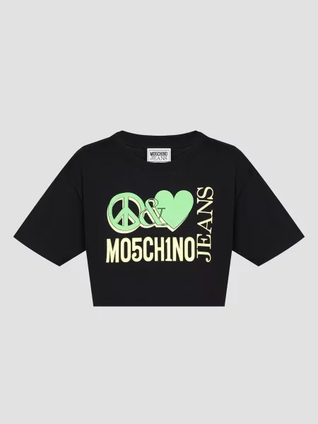 Топ Moschino черный