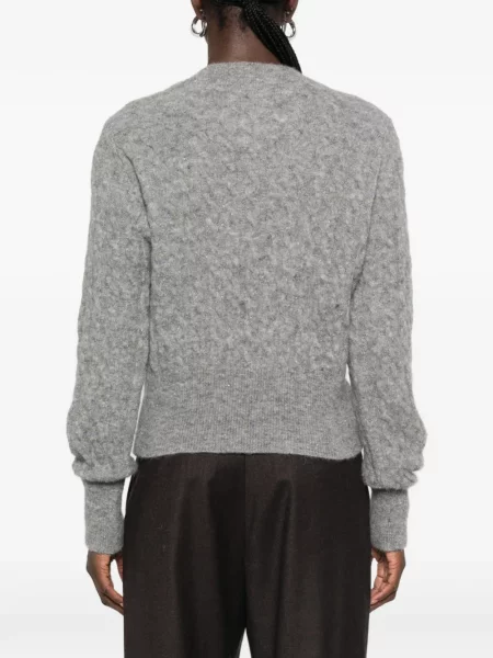Cardigan Marella tricotate gri