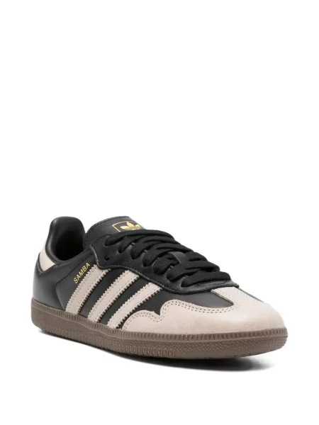 Маратонки Adidas Samba с връзки с дантела черно
