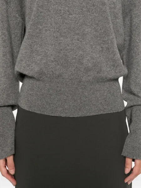 Pulover Soft Goat lung gri