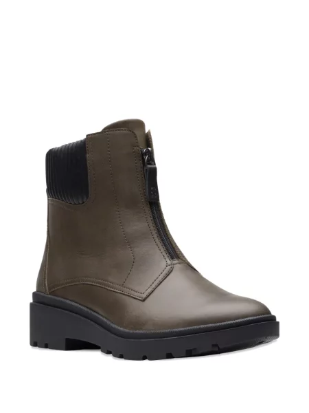 Botine Clarks verde