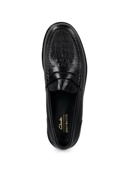 Кожени лоуфъри Clarks Originals зелено