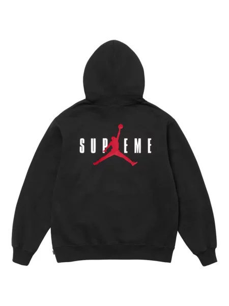 Hanorac cu glugă Supreme negru