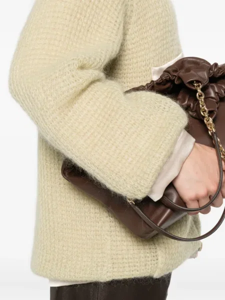 Cardigan Forte_forte tricotate verde