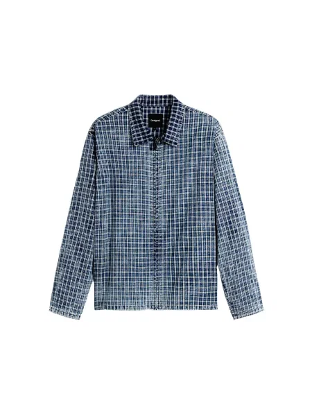 Desigual Cămașă albastru / bleumarin alb