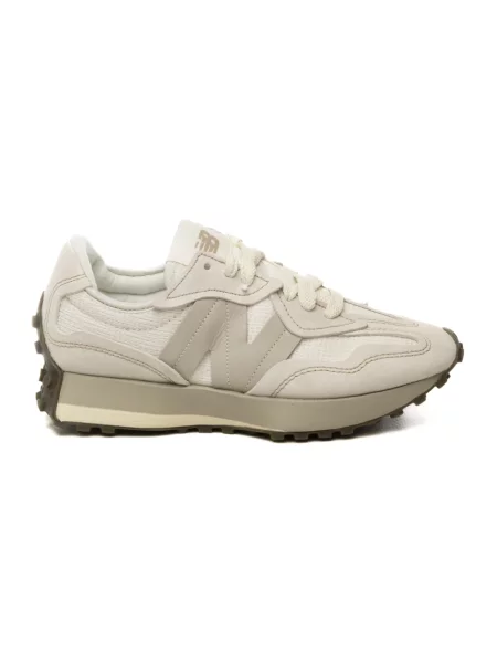 Sneakersy New Balance 327 skórzane beżowe