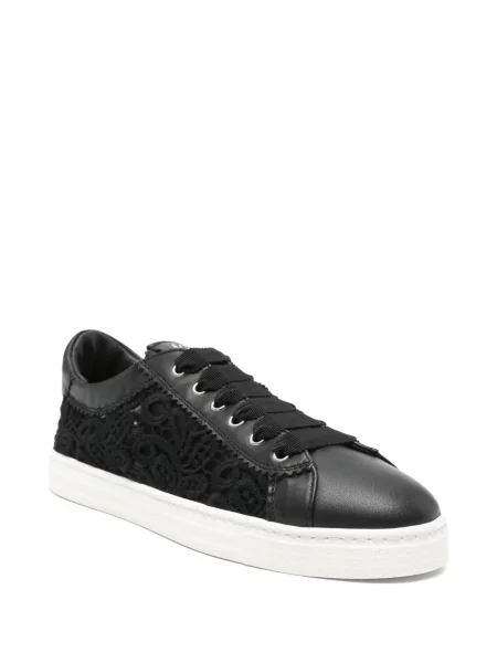 Sneakerși Agl cu broderie negru