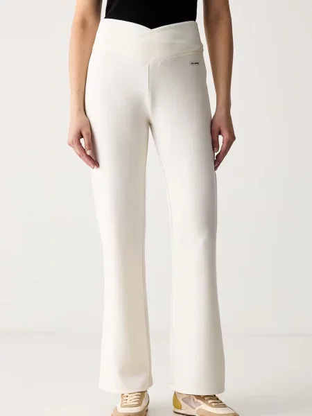Karl Lagerfeld Pantaloni crem bej