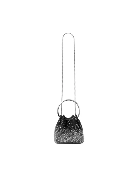 Kapelusz Jimmy Choo czarny