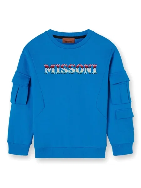 Bluza dziecięca Missoni niebieska