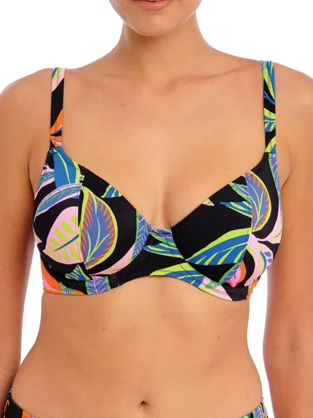 Верхня частина купальника Freya Desert Disco поліамід/еластан чорний