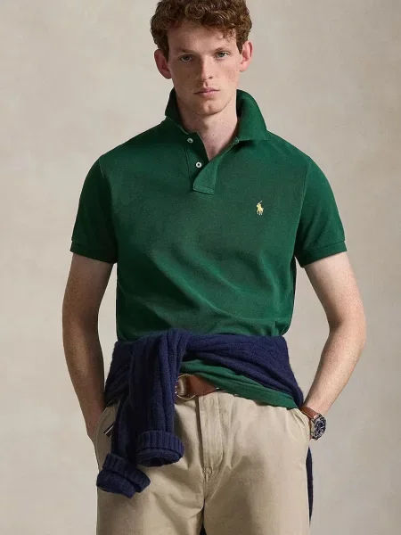 Tricou polo Polo Ralph Lauren verde