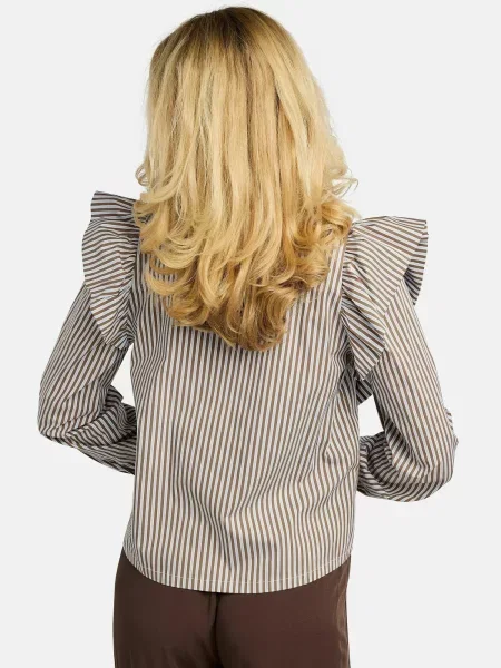 Liberte Essentiel Tricou HEATHER maro