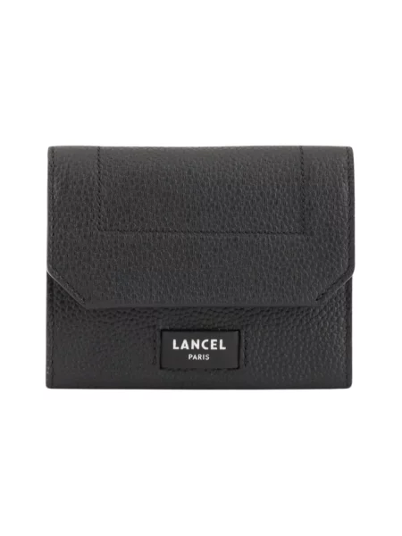 Portfel Lancel skórzany czarny