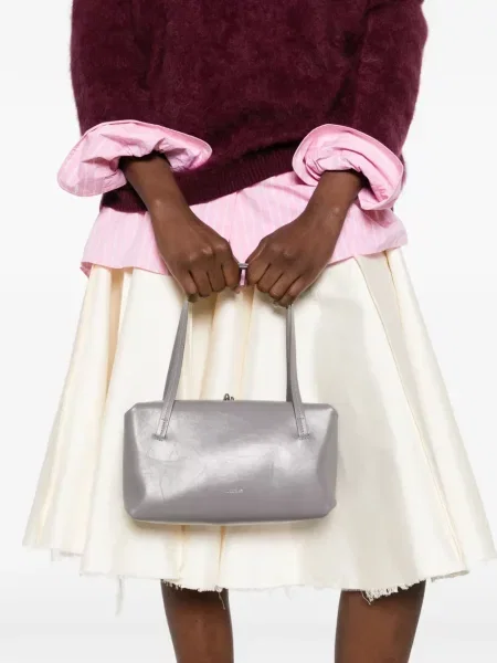 Kabelka Jil Sander sivá