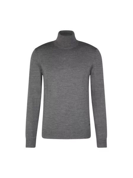 Joop! Golf Donte Z Wełny Merino beige szary