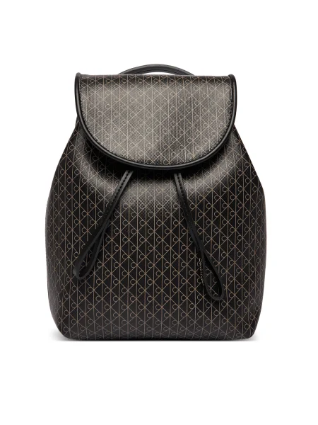Calvin Klein Hátizsák Emblem Aop Mini Backpack fekete