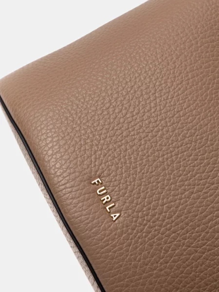 Кожаная мини сумка ведро Furla
