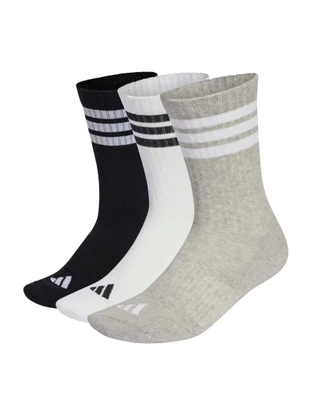 ADIDAS PERFORMANCE Șosete sport ESS grej / negru alb