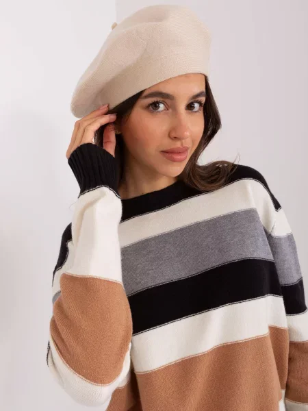 Baseball sapka Wool Fashion Italia bézs