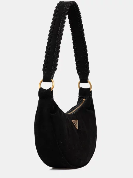 Замшева сумочка Guess AMITA чорний